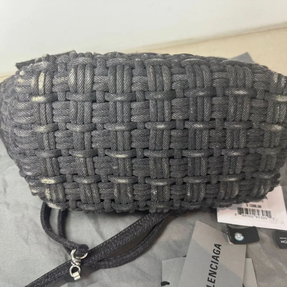 Balenciaga XS Bistro Basket tote bag NWT
